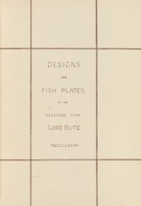 "Designs for Fish Plates" -elokuva, 1878